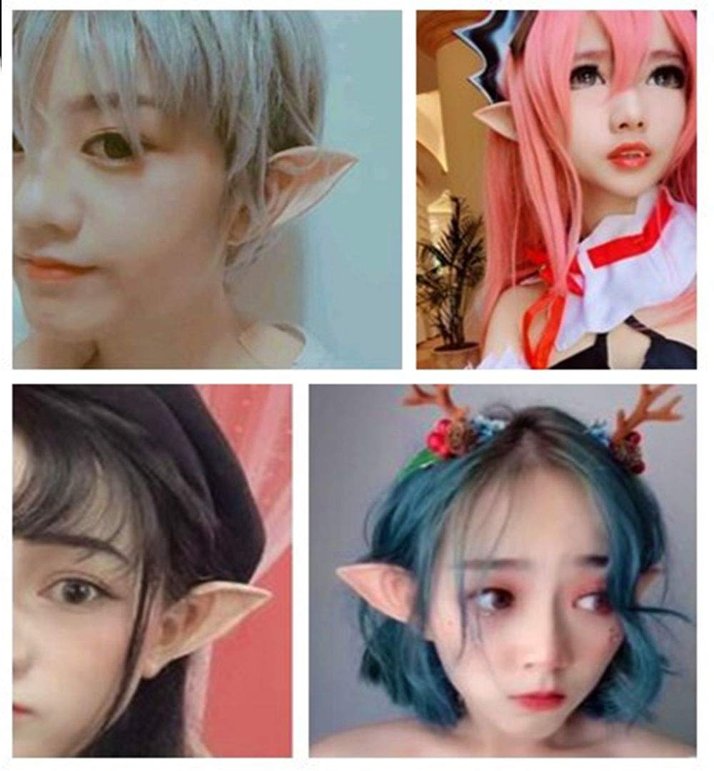 6 Pair Fairy Pixie Elf Ears for Halloween Christmas Cosplay by Kbraveo