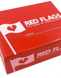 Red Flags: The Game of Terrible Dates | Funny Card Game / Party Game for Adults, 3-10 Players | by Jack Dire, Creator of Superfight
