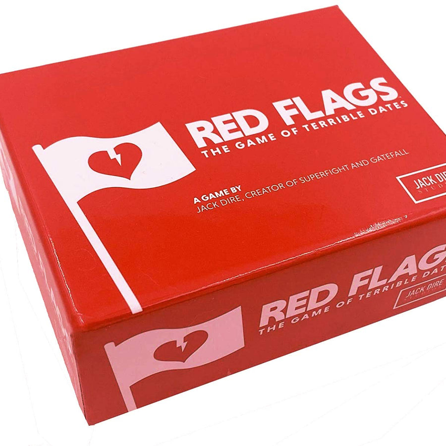 Red Flags: The Game of Terrible Dates | Funny Card Game / Party Game for Adults, 3-10 Players | by Jack Dire, Creator of Superfight