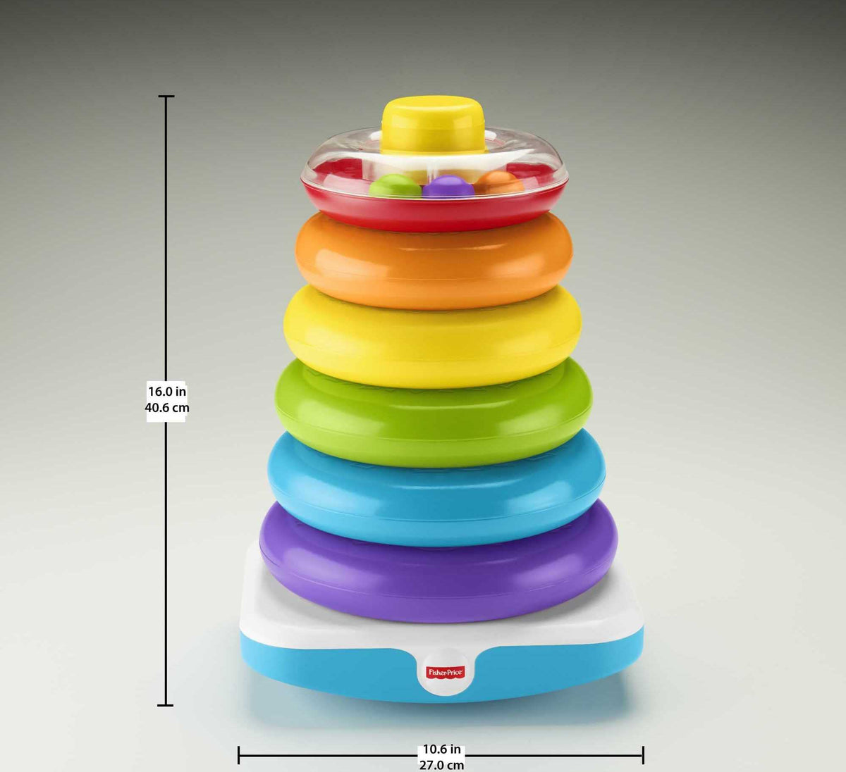 Fisher-Price Giant Rock-a-Stack, Multi – gontham