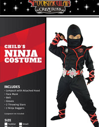 Spooktacular Creations Boys Ninja Deluxe Costume for Kids (S 5-7)
