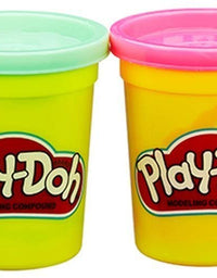 Play-Doh HASB5517BAMZ 4-Pack of Colors Gift Set Bundle (12 Cans-48 Oz)
