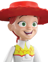 Pixar Interactables Jessie Talking Action Figure, 8.8-in Tall Highly Posable Movie Character Toy, Interacts with Other Figures, Kids Gift Ages 3 Years & Up
