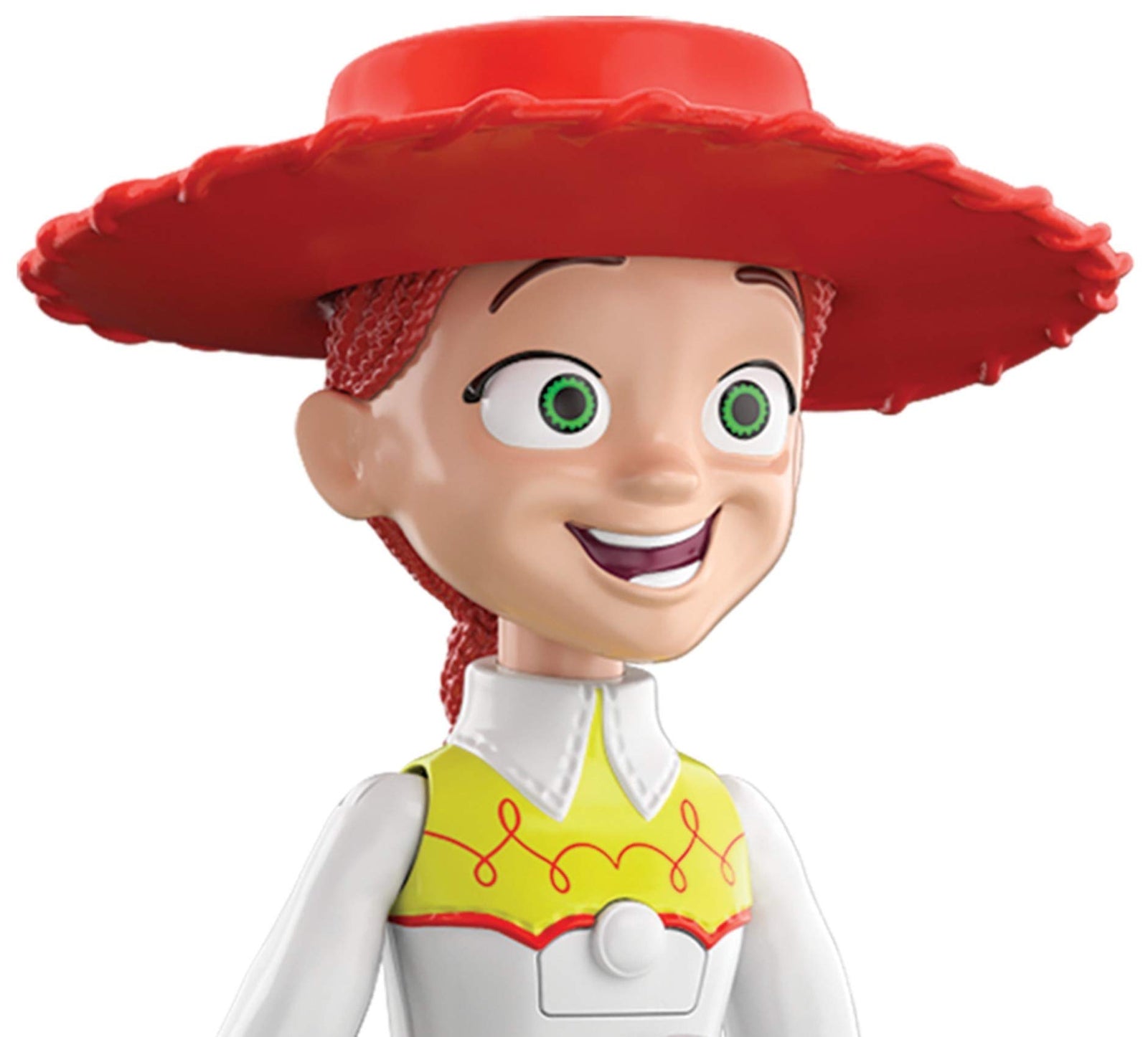 Pixar Interactables Jessie Talking Action Figure, 8.8-in Tall Highly Posable Movie Character Toy, Interacts with Other Figures, Kids Gift Ages 3 Years & Up