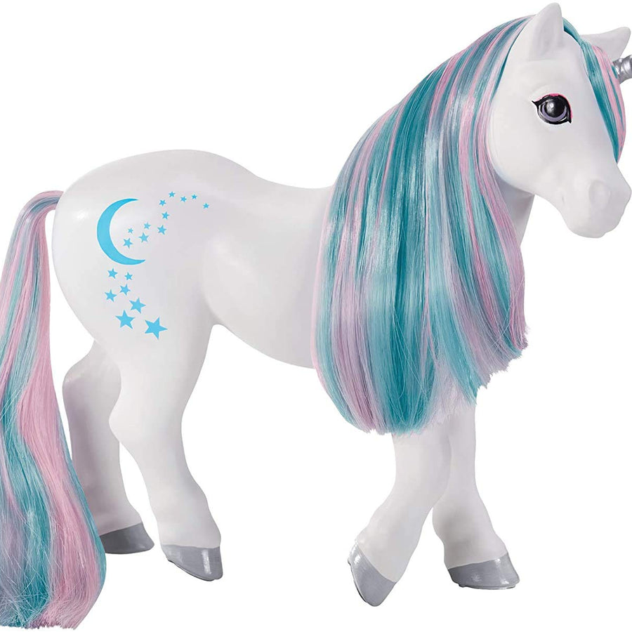 Breyer Horses Color Changing Bath Toy | Luna The Unicorn | Purple / Pink / White with Surprise Blue Color | 8.5" x 7" | Unicorn Toy | Ages 3+ | Model #7233, Purple, White, Pink