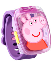 VTech Peppa Pig Learning Watch, Purple
