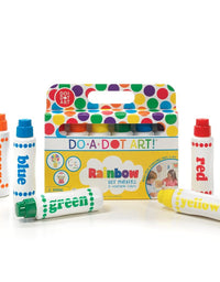 Do A Dot Art! Markers 6-Pack Rainbow Washable Paint Markers, The Original Dot Marker
