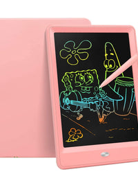 Bravokids Toys for 3-6 Years Old Girls Boys, LCD Writing Tablet 10 Inch Doodle Board, Electronic Drawing Tablet Drawing Pads, Educational Birthday Gift for 3 4 5 6 7 8 Years Old Kids Toddler (Pink)
