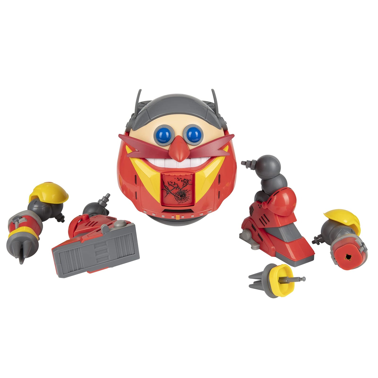 Sonic The Hedgehog Giant Eggman Robot Battle Set with Catapult - 30th Anniversary