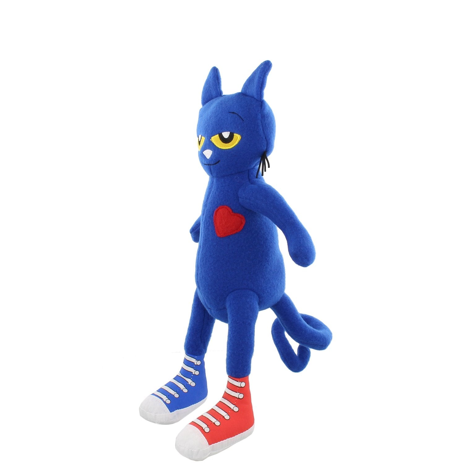 MerryMakers Pete the Cat Plush Doll, 14.5-Inch , Blue
