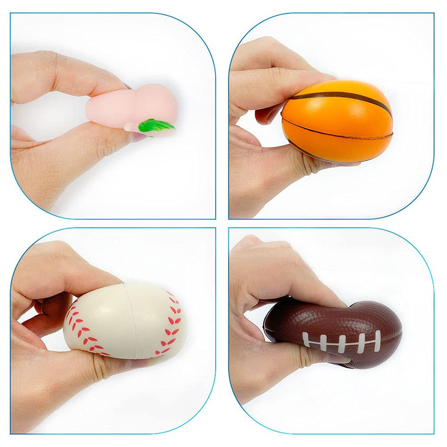 AOVRO (30 Pcs) Fidget Toys Set Fidget Packs Stress Relief and Anti-Anxiety Toys Bundle for Kids＆Man or Woman WJ-10