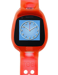 Little Tikes Tobi 2 Robot Red Smartwatch with Head-to-Head Gaming, Advanced Graphics, Motion-Activated Selfie Camera, Fun Expressions, Games, Pedometer, Splashproof, Wireless Connectivity, Video | 6+
