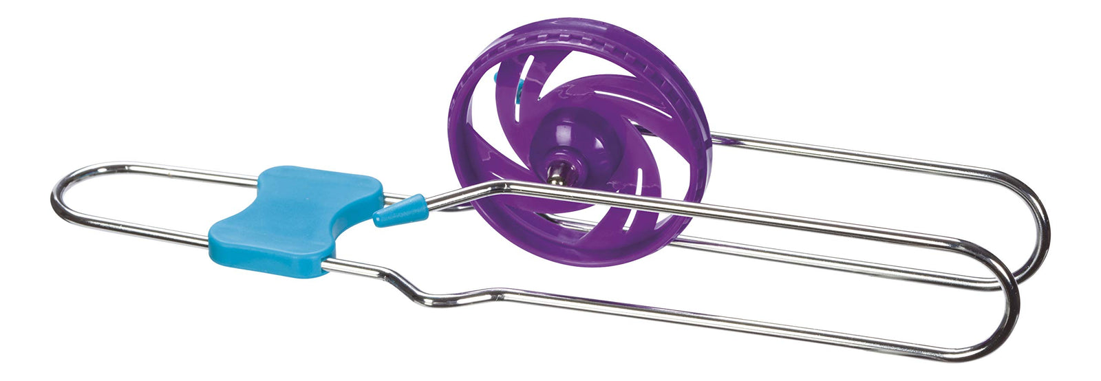 Neato! Classic Retro Magic Rail Twirler, Magnetic Gravity Defying Stunt Toy by Toysmith colors vary