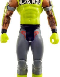 WWE Rey Mysterio Action Figure Series 124 Action Figure Posable 6 in Collectible for Ages 6 Years Old and Up
