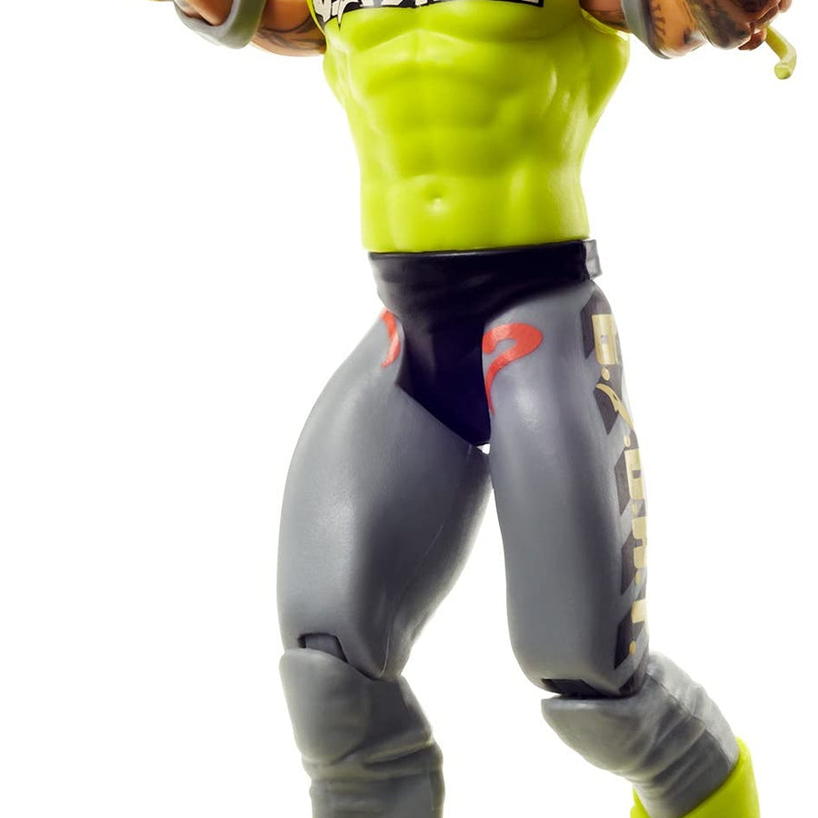 WWE Rey Mysterio Action Figure Series 124 Action Figure Posable 6 in Collectible for Ages 6 Years Old and Up