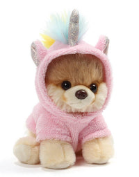GUND World’s Cutest Dog Boo Itty Bitty Boo Unicorn Stuffed Animal Plush, 5"
