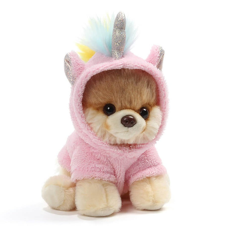 GUND World’s Cutest Dog Boo Itty Bitty Boo Unicorn Stuffed Animal Plush, 5"