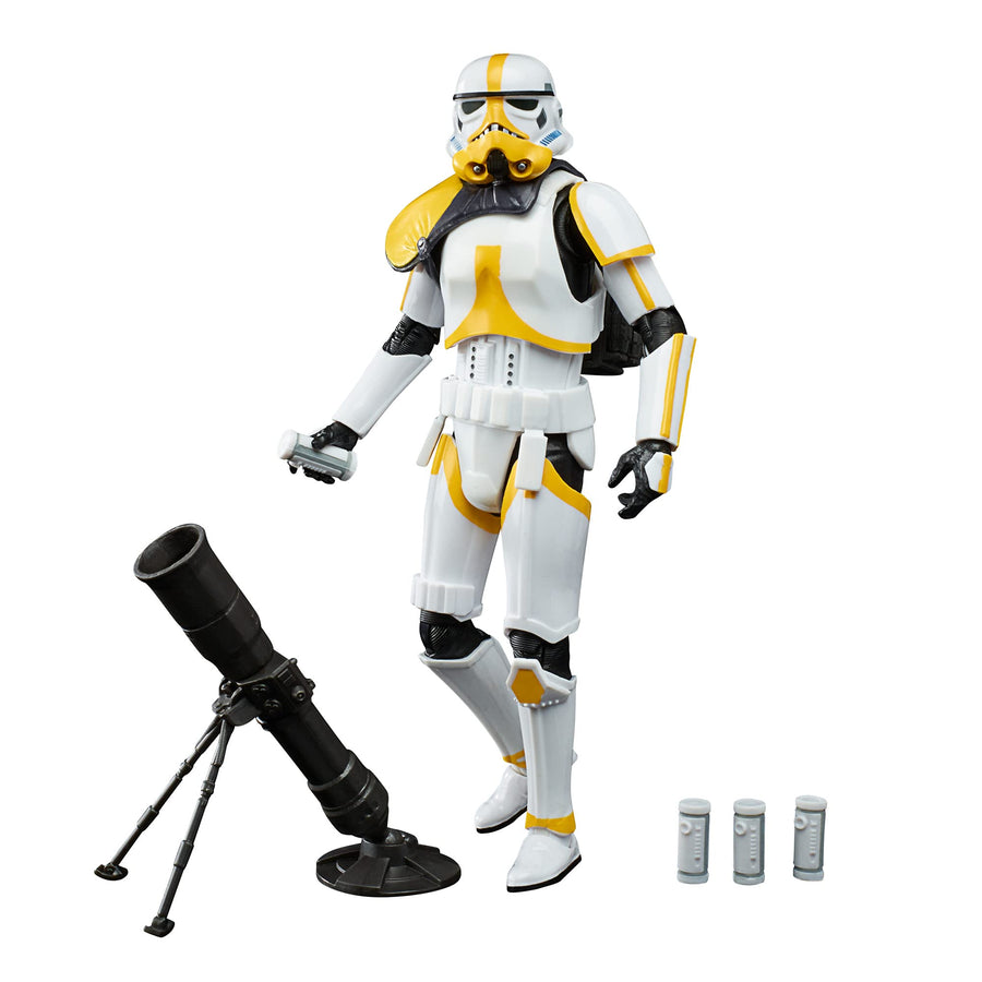 Star Wars The Black Series Artillery Stormtrooper Toy 6-Inch-Scale The Mandalorian Collectible Figure, Toys for Kids Ages 4 and Up (Amazon Exclusive),F2883