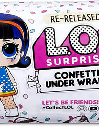LOL Surprise Confetti Under Wraps Playset Re-Released Toy Doll with 15 Surprises - Girls Gifts Baby Doll Set with Doll Accessories - Birthday Present for Girls Ages 6-11 Years
