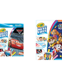 Crayola Cars 3 Color Wonder Set, Mess Free Coloring, Metallic Coloring Pages & Markers
