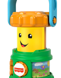 Fisher-Price Laugh & Learn Camping Fun Lantern, musical toy with lights, sounds and learning content for baby and toddler ages 6-36 months
