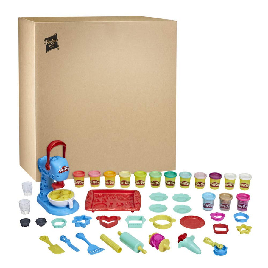 Play-Doh Kitchen Creations Ultimate Cookie Baking Playset for Kids 3 Years and Up with Toy Mixer, 25 Tools, and 15 Modeling Compound Cans, Non-Toxic (Amazon Exclusive)