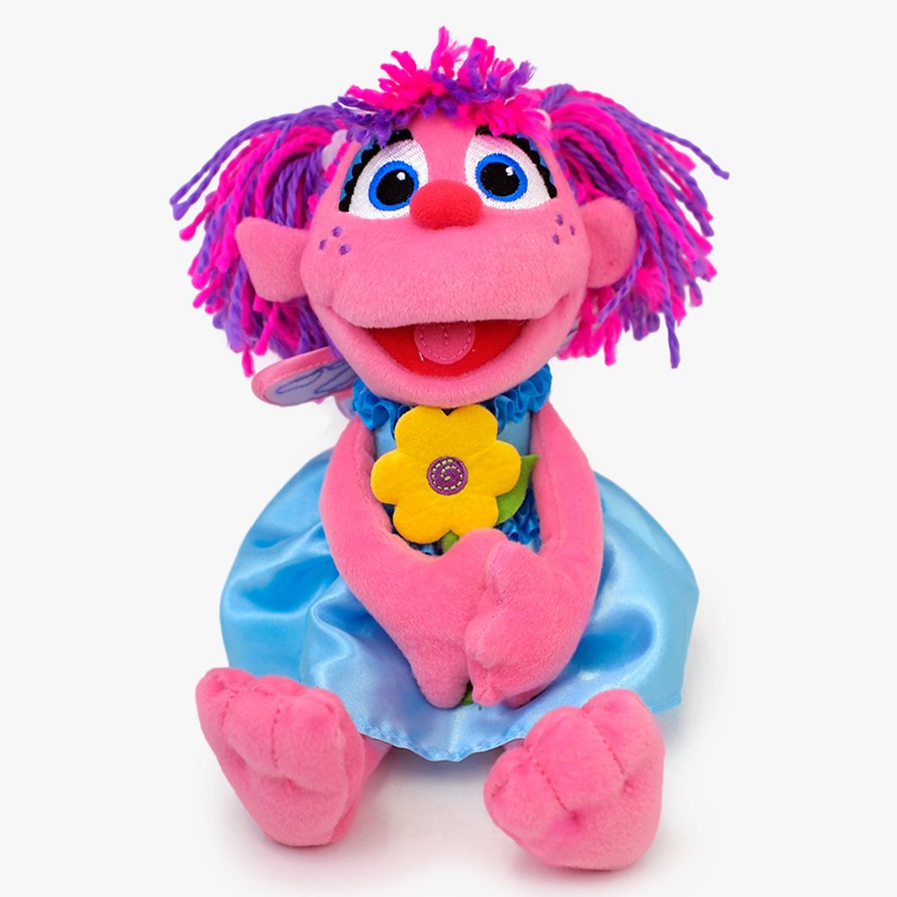 Gund Sesame Street Abby with Flowers Stuffed Animal
