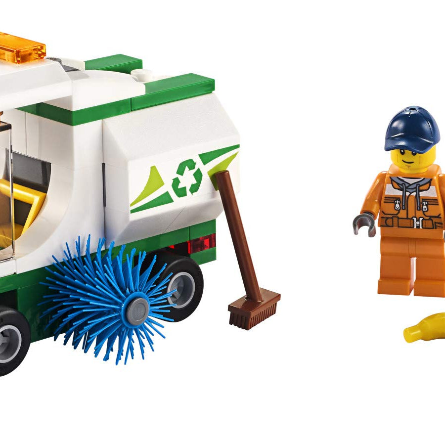 LEGO City Street Sweeper 60249 Construction Toy, Cool Building Toy for Kids (89 Pieces)