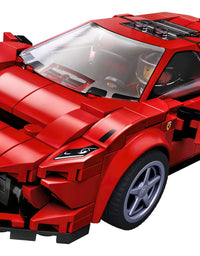 LEGO Speed Champions 76895 Ferrari F8 Tributo Toy Cars for Kids, Building Kit Featuring Minifigure (275 Pieces)
