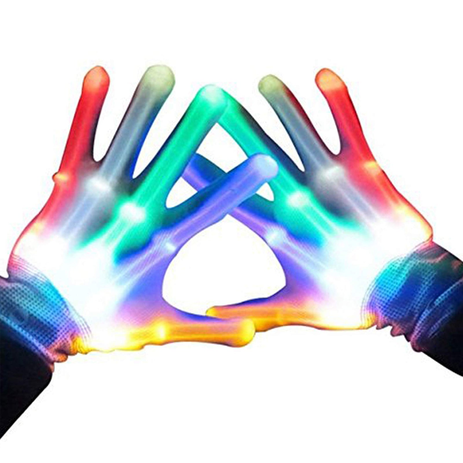ATOPDREAM Cool Fun Toys for 3-12 Year Old Boys Girls, Flashing LED Light Gloves Glow Gloves Autism Toys for Age 3-12 Boys Girls Birthdays Halloween Christmas Carnival Gifts