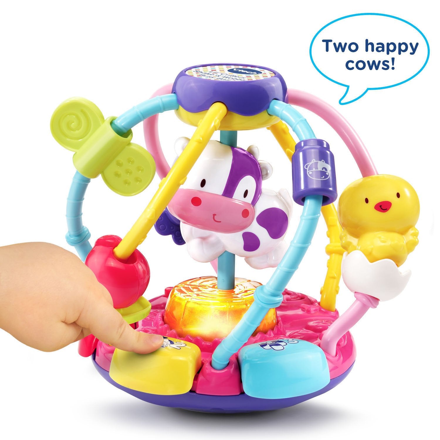 VTech Baby Lil' Critters Shake and Wobble Busy Ball Amazon Exclusive, Purple