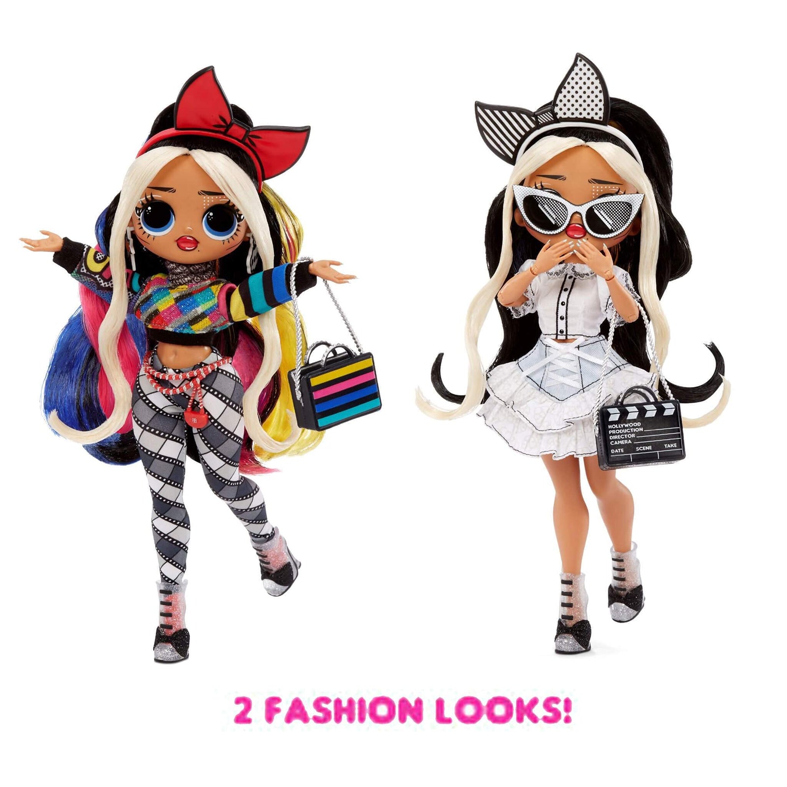 LOL Surprise OMG Movie Magic Starlette Fashion Doll with 25 Surprises Including 2 Outfits, 3D Glasses, Movie Accessories, Reusable Playset– Gift for Kids, Toys for Girls Boys Ages 4 5 6 7+ Years Old