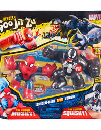 Heroes of Goo Jit Zu Licensed Marvel Versus Pack - Spider-Man vs Venom

