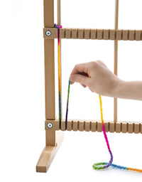 Melissa & Doug Wooden Multi-Craft Weaving Loom: Extra-Large Frame (22.75 x 16.5 inches)
