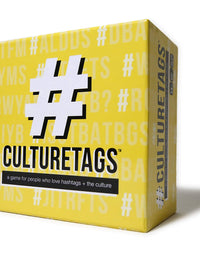 CultureTags - A Game for People Who Love Hashtags + The Culture | Party Game Set for Family Fun or Virtual Play | Age 13 Years and Up
