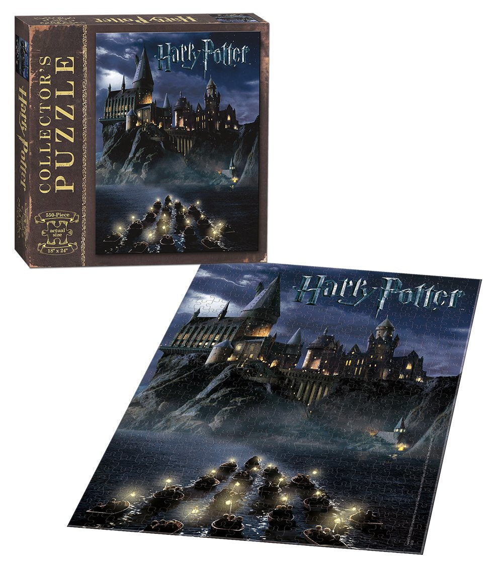 USAOPOLY World of Harry Potter 550Piece Jigsaw Puzzle | Art from Harry Potter & The Sorcerer's Stone Movie | Official Harry Potter Merchandise | Collectible Puzzle