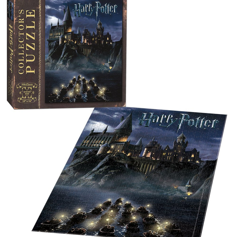 USAOPOLY World of Harry Potter 550Piece Jigsaw Puzzle | Art from Harry Potter & The Sorcerer's Stone Movie | Official Harry Potter Merchandise | Collectible Puzzle