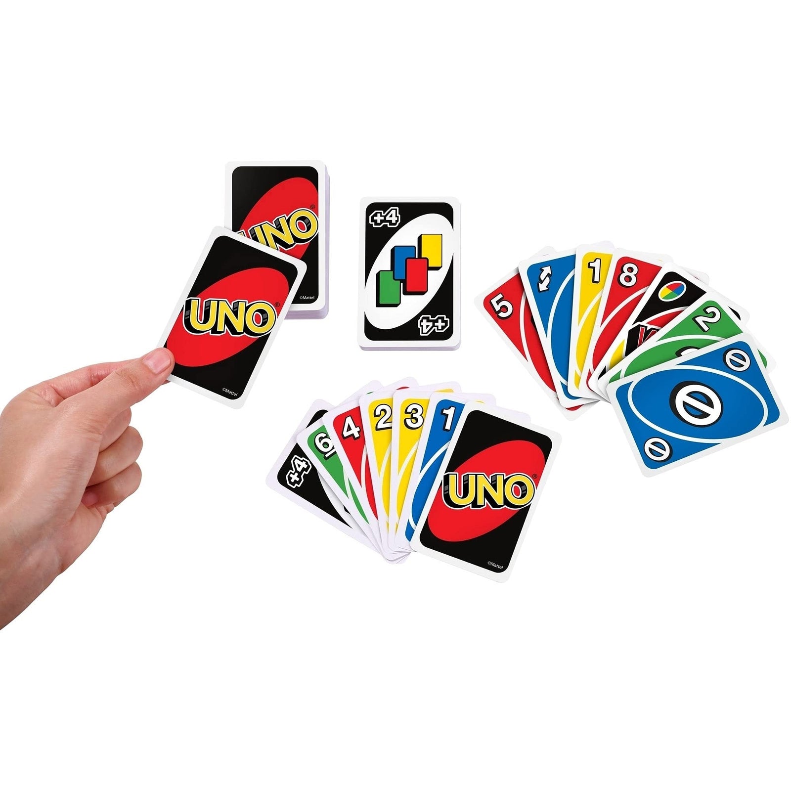 UNO Family Card Game, with 112 Cards in a Sturdy Storage Tin, Travel-Friendly, Makes a Great Gift for 7 Year Olds and Up [Amazon Exclusive]