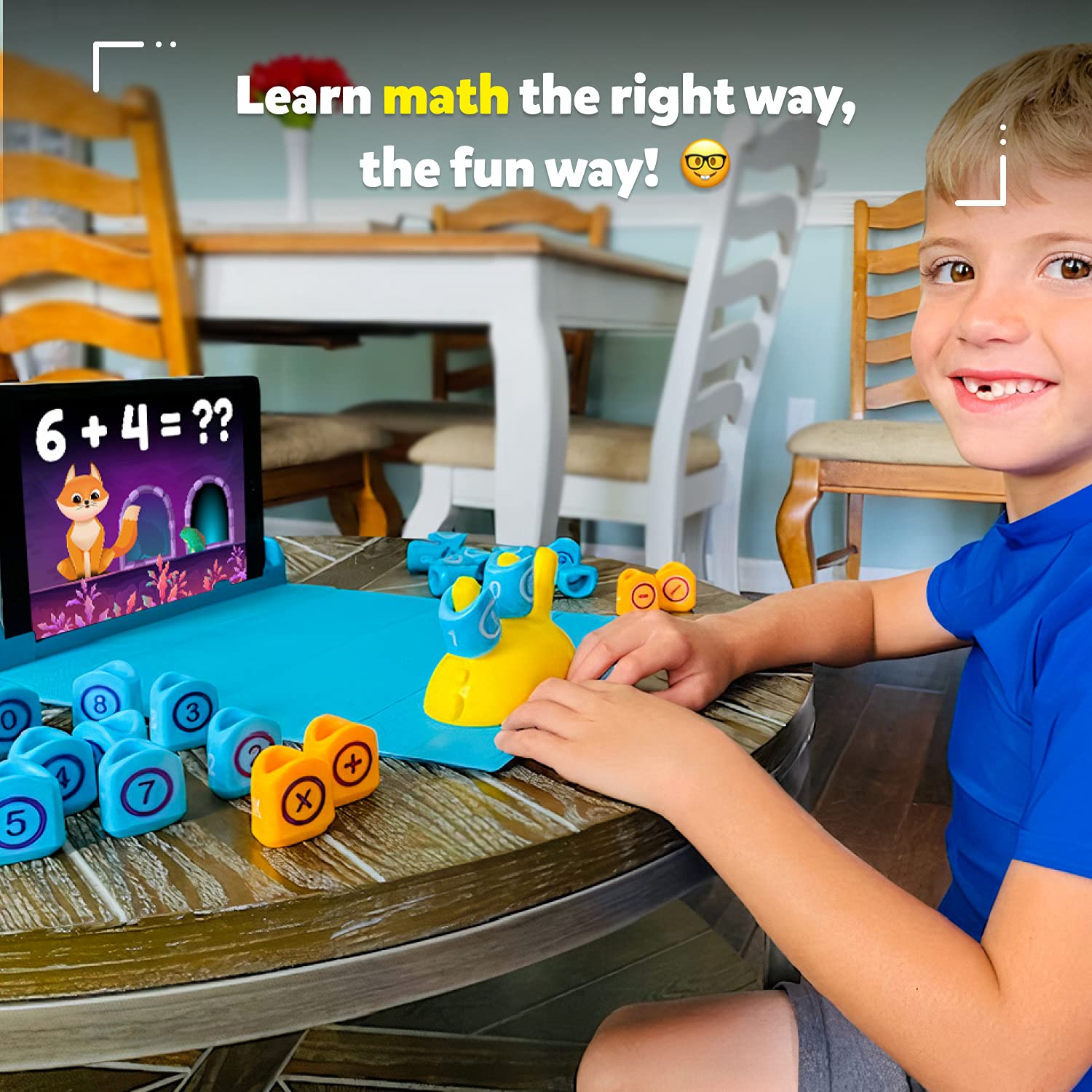 Plugo Count by PlayShifu - Math Games with Stories for 4-10 Years - STEM Toys with Sequences, Comparison, Addition, Subtraction, Multiplication (App-Based)