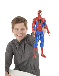 Marvel Ultimate Spider-man Titan Hero Series Spider-man Figure, 12-Inch
