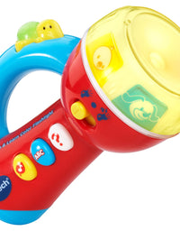 VTech Spin & Learn Color Flashlight, Red
