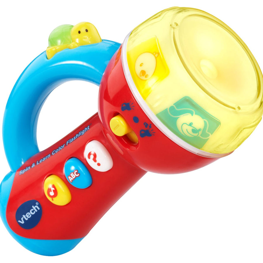 VTech Spin & Learn Color Flashlight, Red