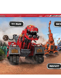 Dinotrux Bundle Die-cast Characters and Reptools Featuring Rolling Wheels [Amazon Exclusive]
