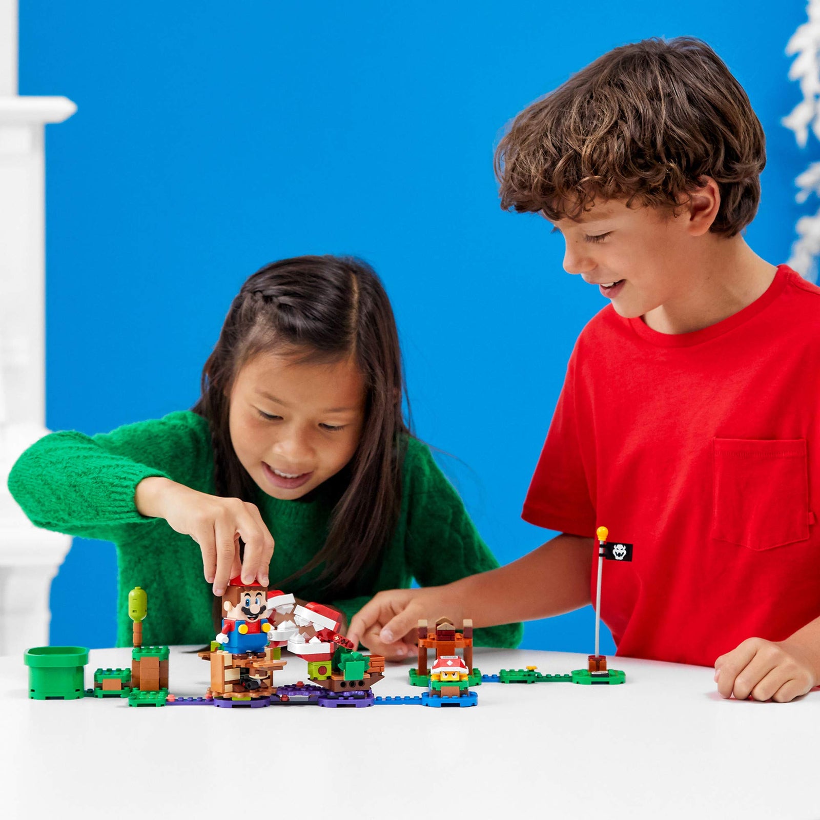 LEGO Super Mario Piranha Plant Puzzling Challenge Expansion Set 71382 Building Kit; Unique Toy for Creative Kids, New 2021 (267 Pieces)