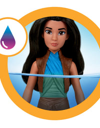 Disney's Raya and The Last Dragon Color Splash Raya and Sisu Dragon, Water Toy for Kids 3 and Up
