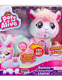 Pets Alive Rainbow Bonnie The Booty Shakin Llama Battery-Powered Dancing Robotic Toy by ZURU
