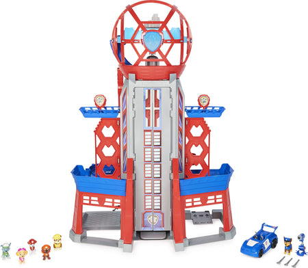 Paw Patrol, Movie Ultimate City 3ft. Tall Transforming Tower with 6 Action Figures, Toy Car, Lights and Sounds, Kids Toys for Ages 3 and up