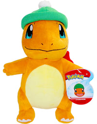 Pokemon Pikachu Holiday Seasonal Plush, 8-Inch Plush Toy, Includes Santa Hat Accessory - Super Soft Plush, Authentic Details - Perfect for Playing, Displaying & Gifting - Gotta Catch ‘Em All
