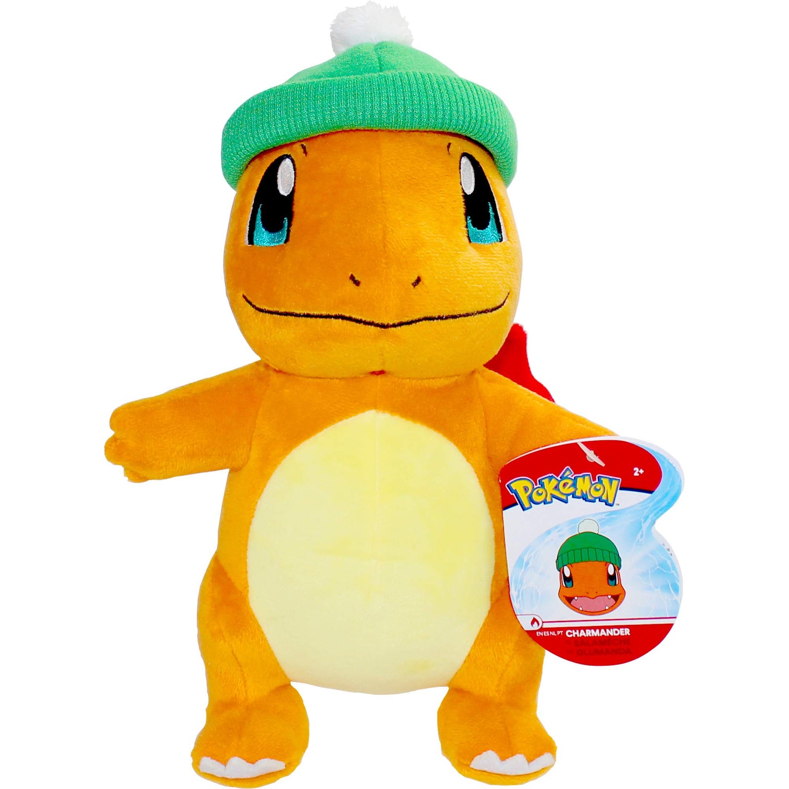 Pokemon Pikachu Holiday Seasonal Plush, 8-Inch Plush Toy, Includes Santa Hat Accessory - Super Soft Plush, Authentic Details - Perfect for Playing, Displaying & Gifting - Gotta Catch ‘Em All