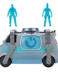 Fortnite Feature Deluxe Reboot Van Vehicle, Electronic Vehicle with Two 4-inch Articulated Reboot Drift (Stage 1) and Reboot Recruit Jonesy Figures, and Accessory - Amazon Exclusive
